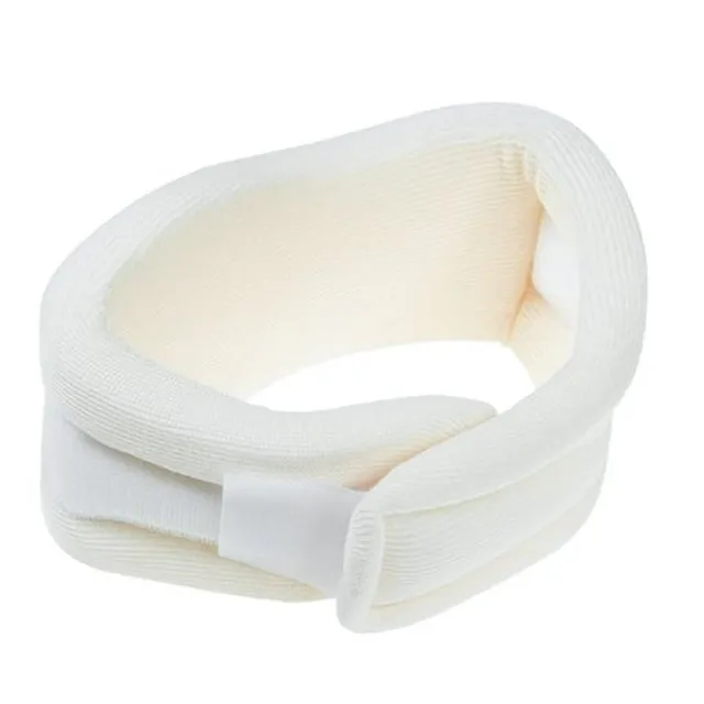 Carex Cervical Collar For Neck Pain - Neck Brace For Neck Pain Relief - Neck Collar After Whiplash or Injury, Made Of Soft Cotton