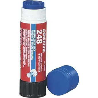 Loctite 37087 Blue 248 Medium Strength Threadlocker, 19 gLoctite 37087 Blue 248 Medium Strength Threadloc…