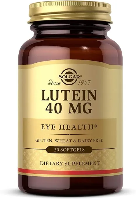 Solgar, Lutein, 40 mg, 30 Softgels