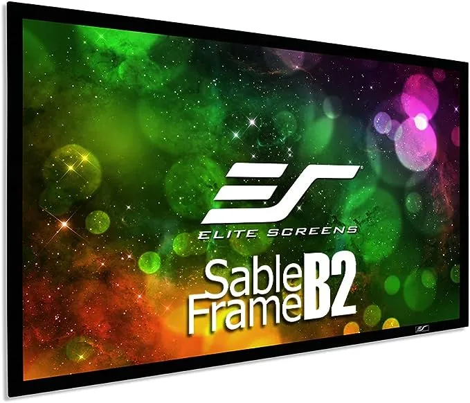 Elite Screens Sable Frame SB150WH2 150" Fixed Frame Projection Screen - 16:9