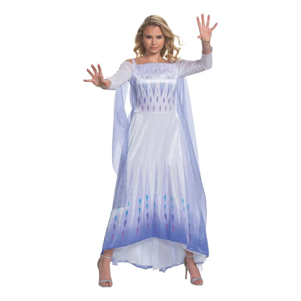 Women's Disney's Frozen II Elsa S.E.A. Deluxe Costume - Medium