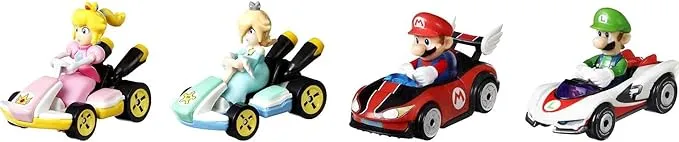 Hot Wheels Mario Kart 4-Pack