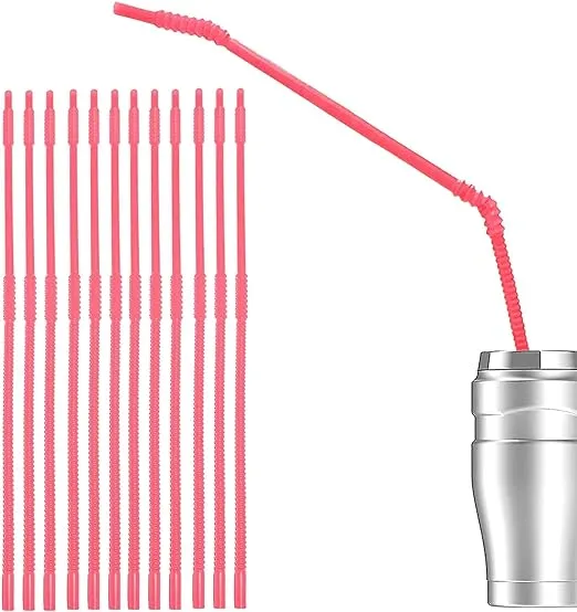 Made in USA Extra Long Reusable Drinking Straws 22 Inches long Ideal for Limited Mobility Situations Dishwasher Safe FDA Grade BPA-Free Material 12 Pieces