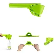 Dreamfarm 9" Lime Fluicer | Easy Squeeze Manual Lime Juicer | Citrus Juicer That Folds Flat for Space-Saving Storage | Lime Squeezer with Sideways Pivot to Increase Leverage + Reduce Effort Needed