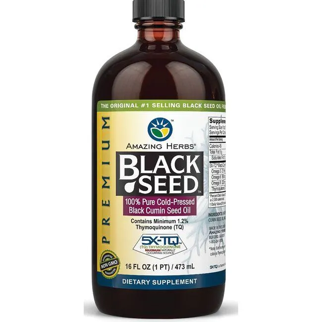 Amazing Herbs Oil Black Seed Premium