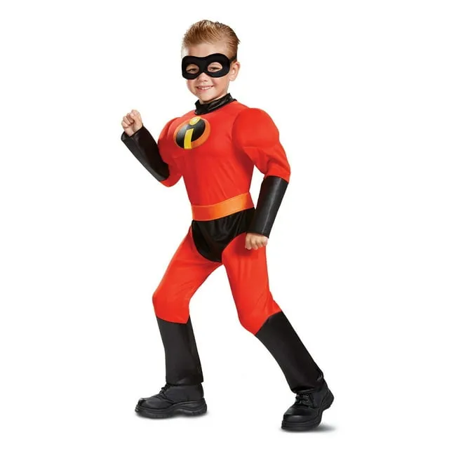 Disguise Disney Incredibles Dash Classic Muscle Toddler Halloween Costume