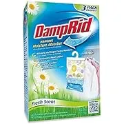 Damp Rid Hanging Moisture Absorber, Fresh Scent, Set of 3 (Pack of 1) 