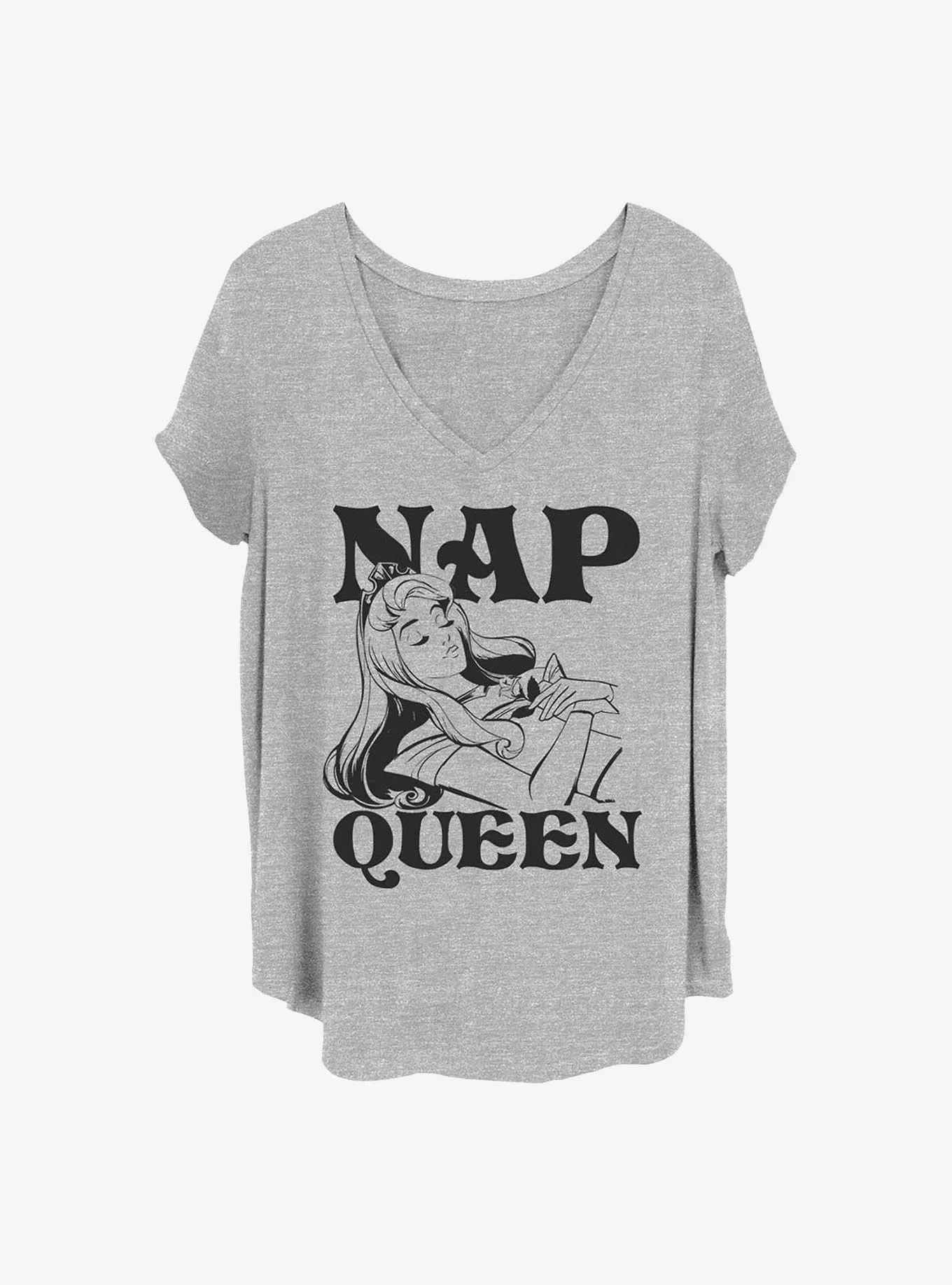 Disney Sleeping Beauty Aurora Nap Queen Girls T-Shirt Plus Size | Hot Topic