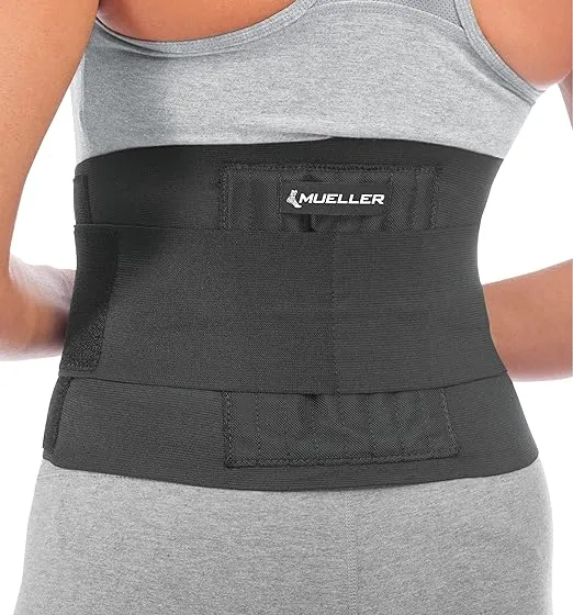 Mueller Adjustable Back Brace Black One Size