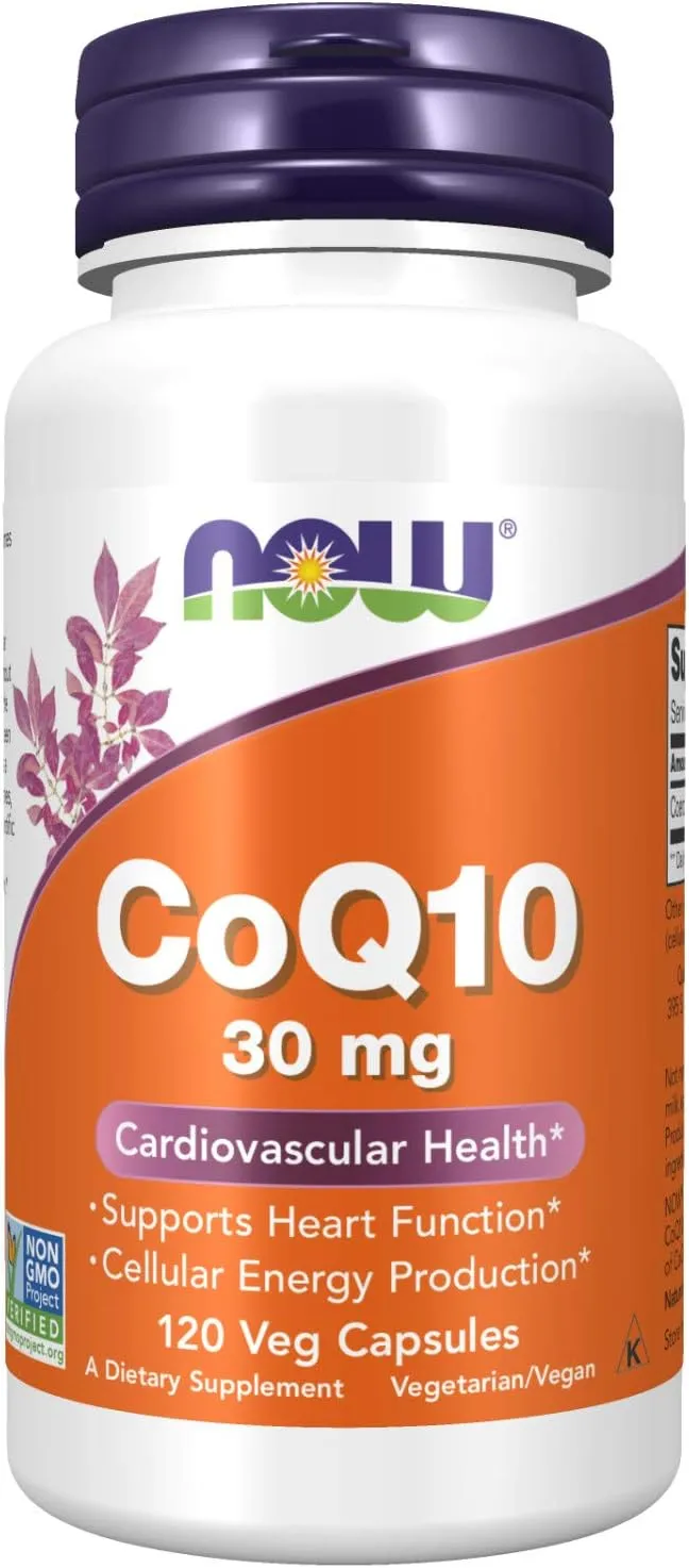 CoQ10, 30 mg, 120 Cápsulas Vegetarianas