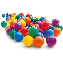 Intex Fun Ballz Multi-Colored Plastic