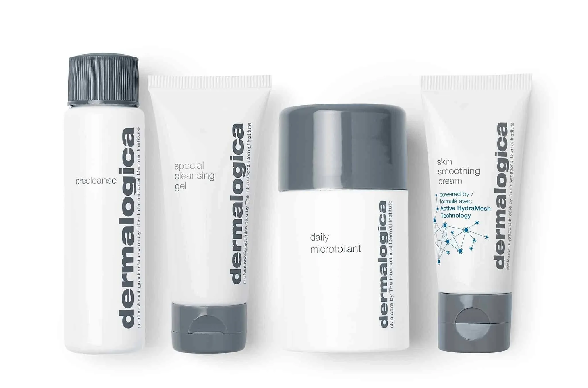 Dermalogica Discover Healthy Skin Kit - Includes: Precleanse, Face Wash, Face Exfoliator, & Moisturizer - Wash Away Impurities To Reveal Glowing Skin