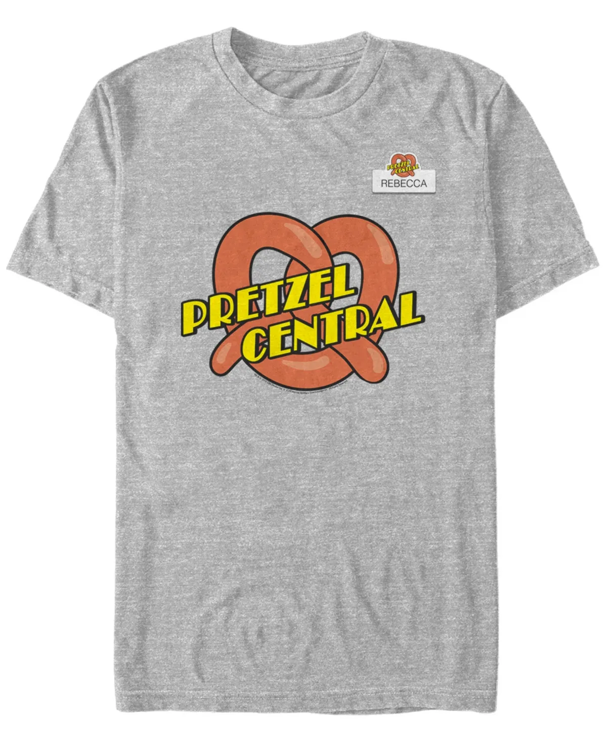 "Crazy Ex Girlfriend Men's Rebecca's Pretzel Central Uniform Short Sleeve T-Shirt"