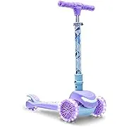 Frozen 3 Wheel Light-Up Kick Scooter