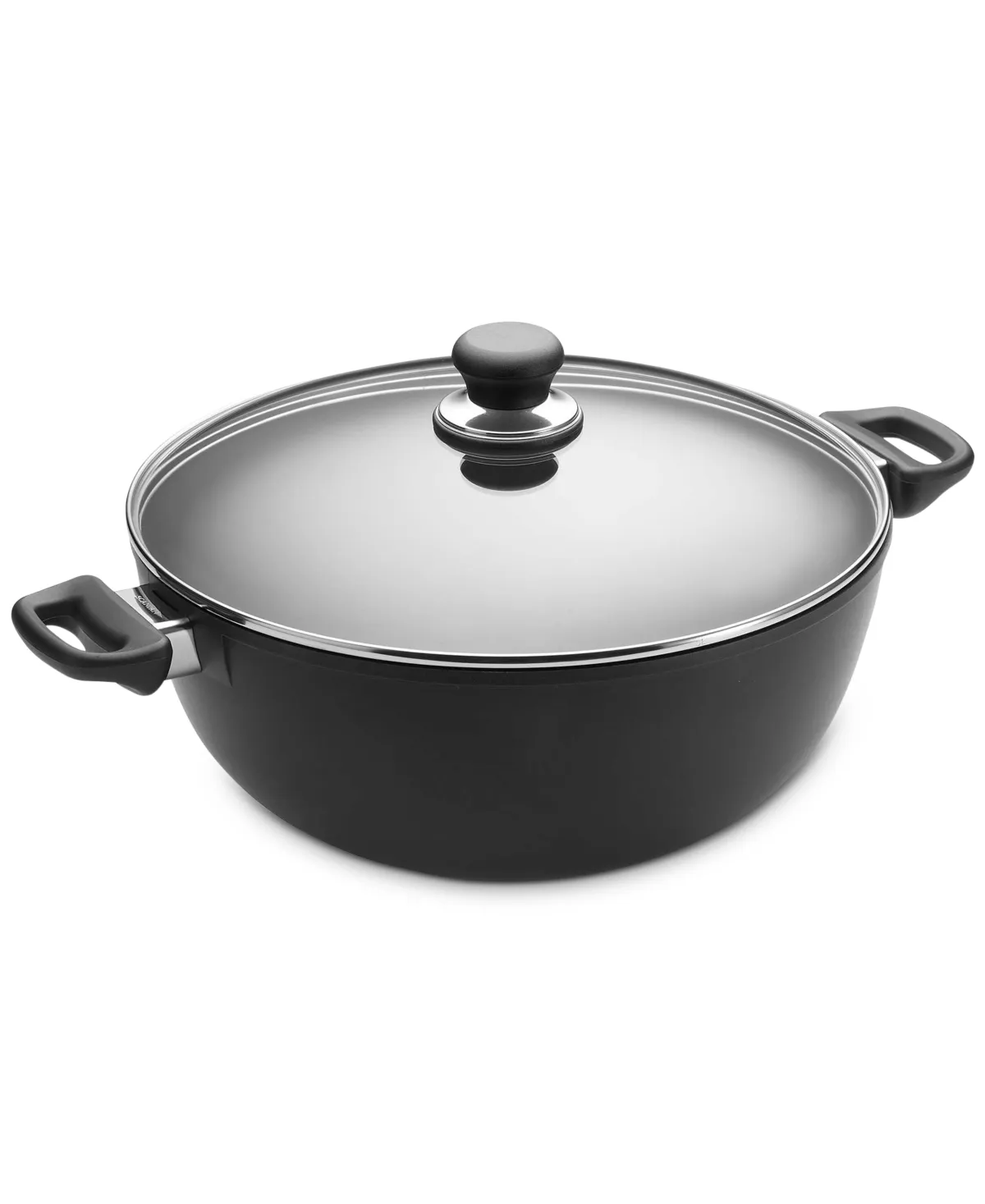 Classic 8.25 qt, 7.5 L, 12.5", 32cm Nonstick Casserole, Stew Pot with Lid, Black