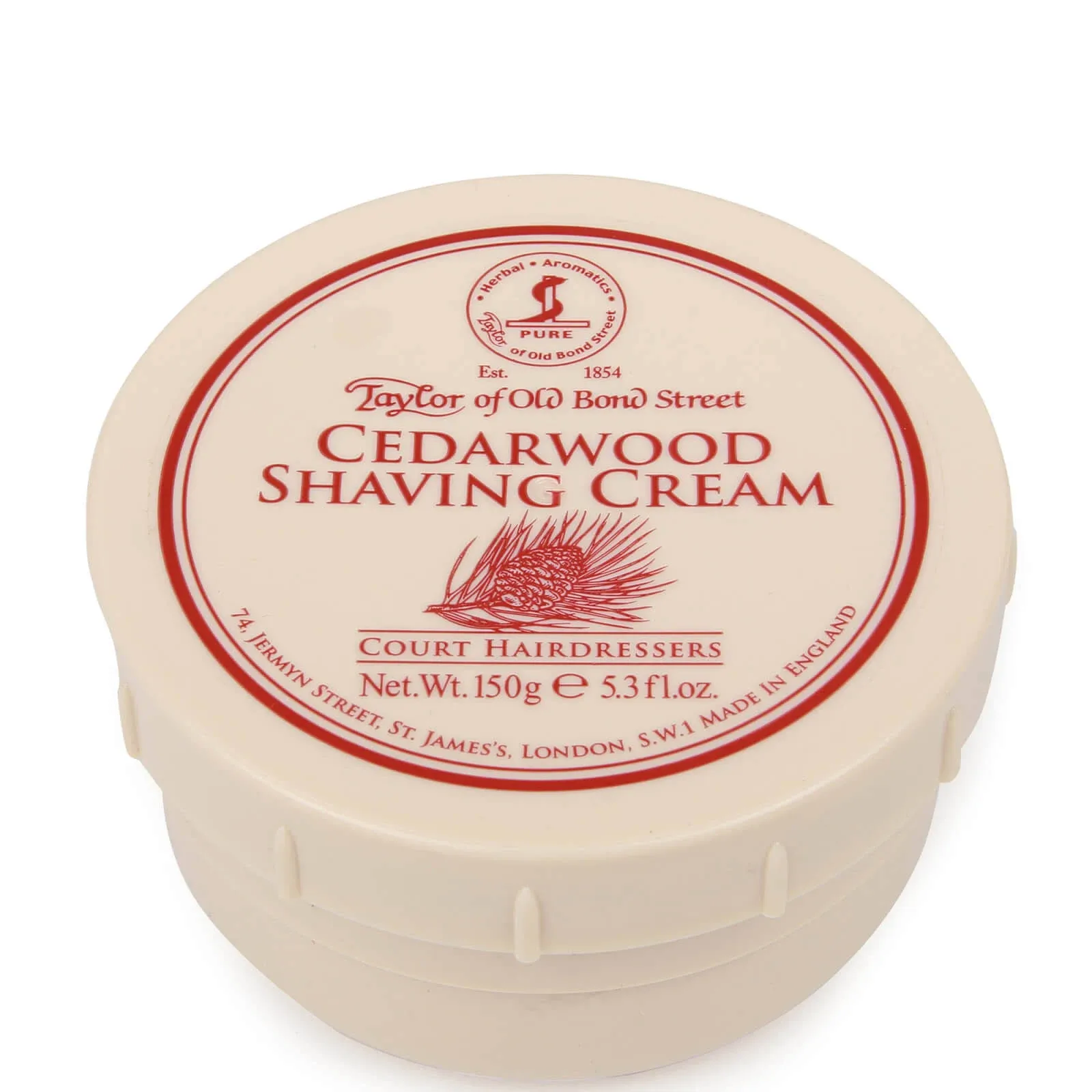 Taylor of Old Bond Street Cedarwood Shaving Cream 150 g