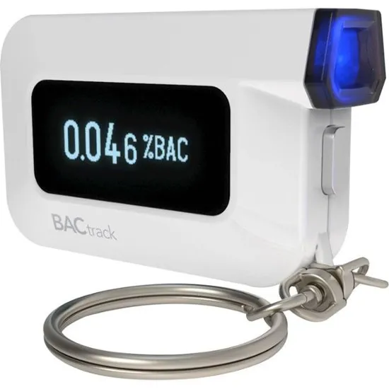 BACtrack C6 Keychain Breathalyzer | Professional-Grade Accuracy | Optional Wireless Smartphone Connectivity | Compatible w/ Apple iPhone, Google & Samsung Android Devices | Apple HealthKit Integration