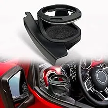 AZUTO Cup Holder for Jeep Wrangler (JL) / Gladiator (JT) Left-Side 2018-2024 (Cup Holder Left) Wrangler Accessories Door Cup Holder