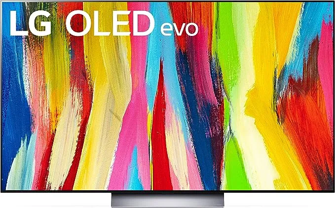 LG C2 Series 77-Inch Class OLED evo Smart TV OLED77C2PUA, 2022 - AI-Powered 4K TV, Alexa Built-in