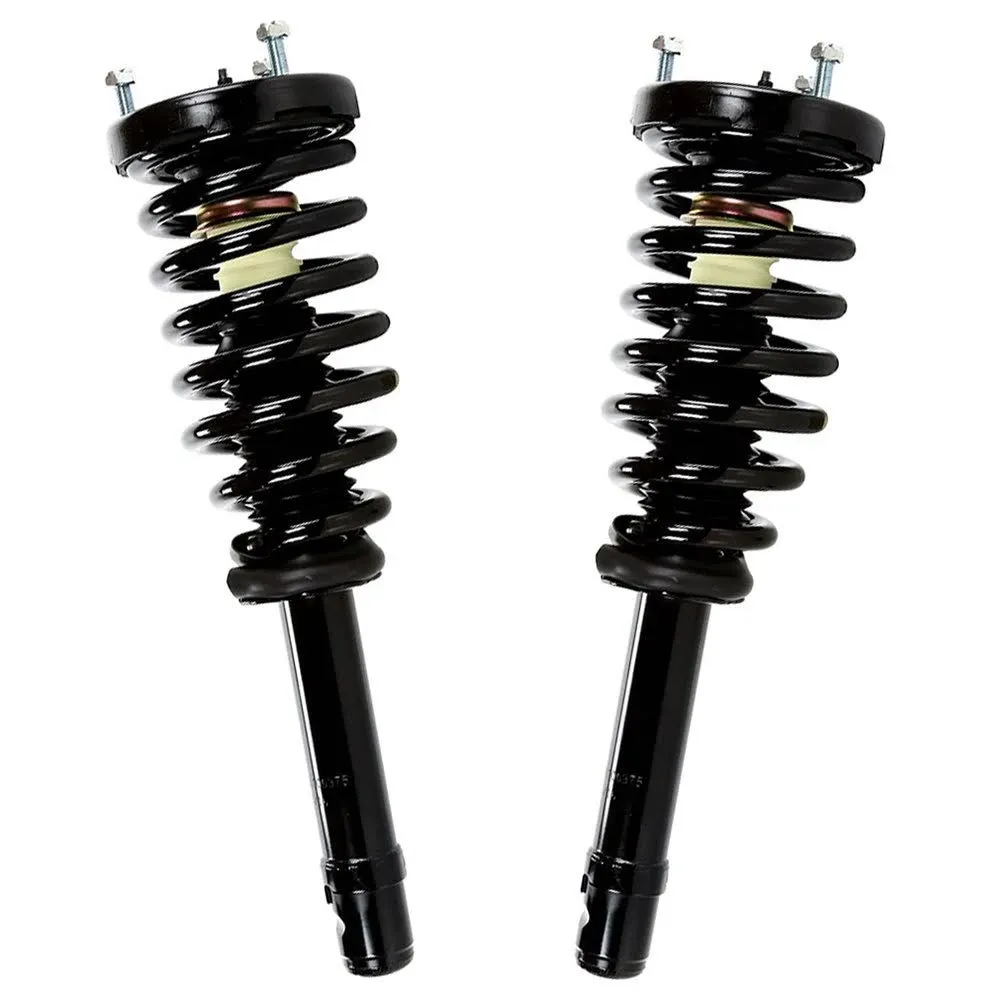 Autoshack Front Complete Struts and Coil Springs Assembly Set of 2 Driver and ...