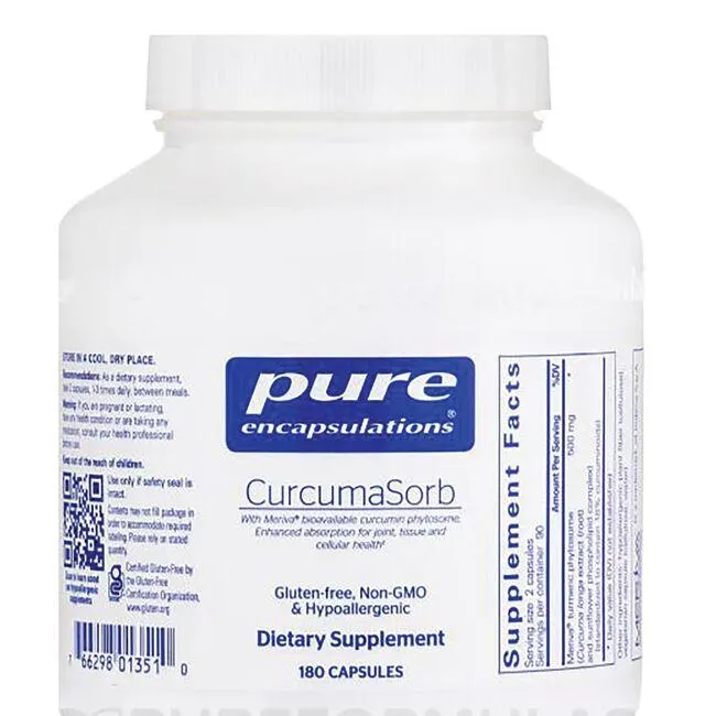 Pure Encapsulations - CurcumaSorb - 180 Capsules