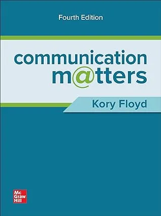 Communication Matters, Paperback by Floyd, Kory, Like New Used, Free shipping...