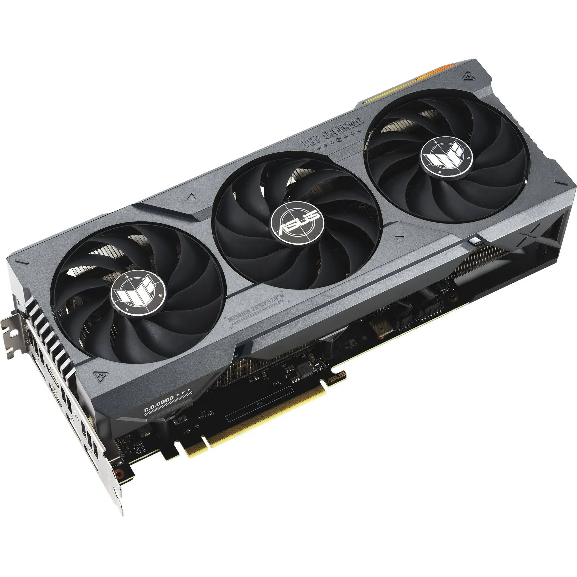 ASUS - NVIDIA GeForce RTX 4070 Ti TUF Overclock 12GB GDDR6X PCI Express 4.0 Graphics Card - Black