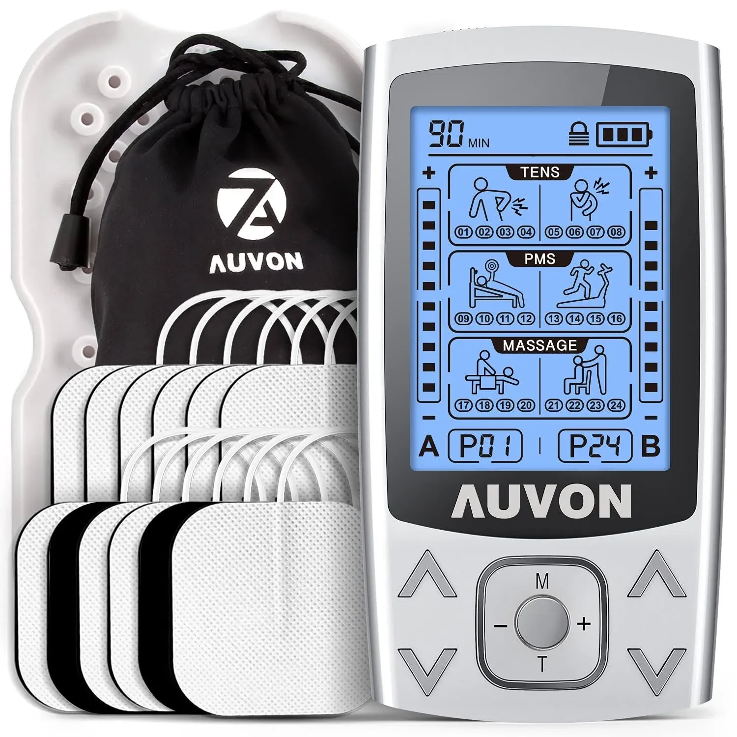 AUVON Rechargeable TENS Unit