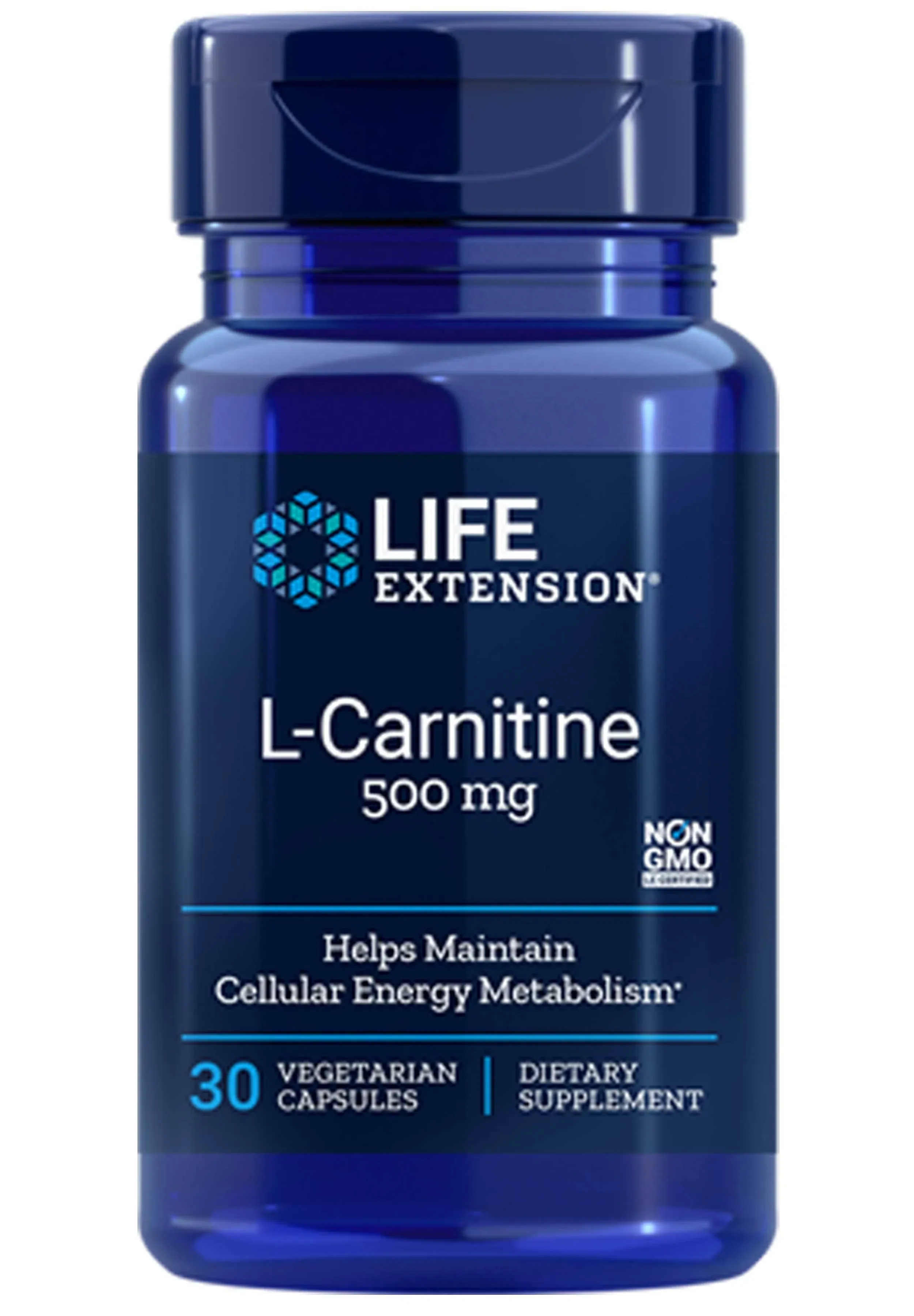 Life Extension L-Carnitine, 500 mg, 30 Capsules