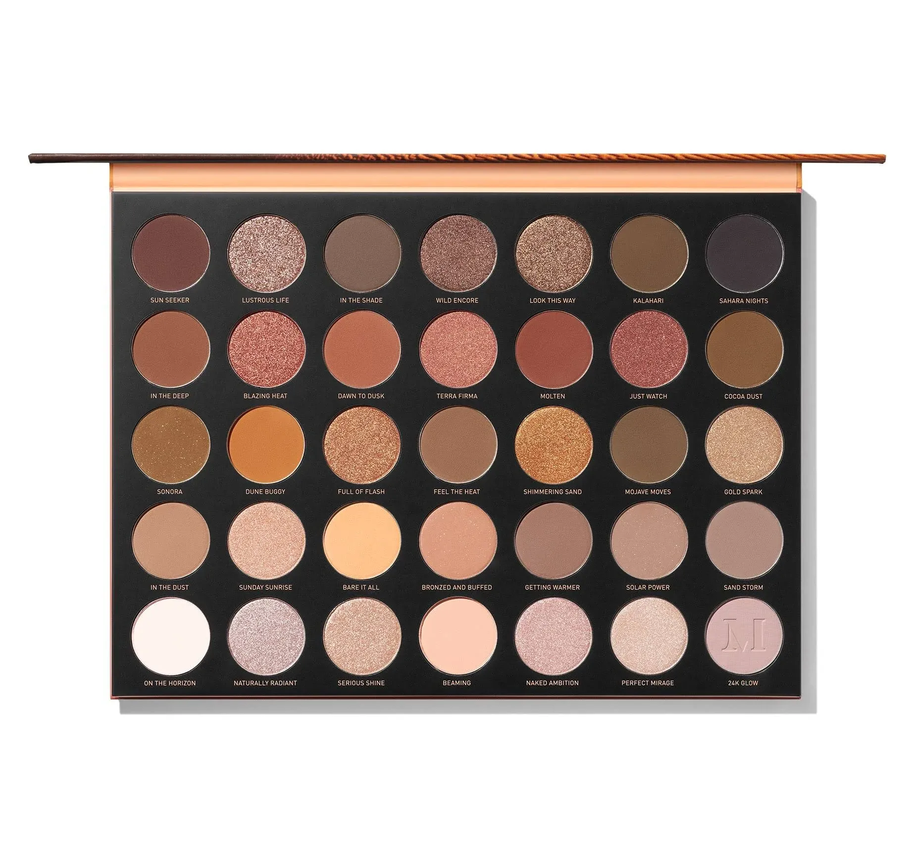 MORPHE 35U Gilded Desert Artistry Palette, Copper,Green,Bronze,Brown