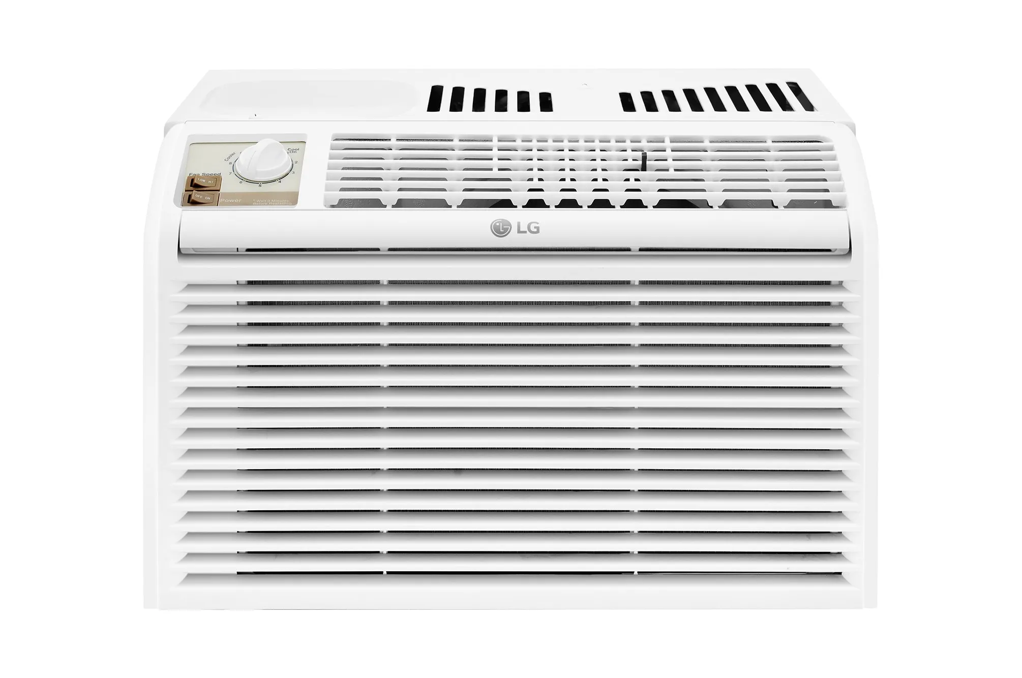 LG Electronics 150-sq ft Window Air Conditioner (115-Volt; 5000-BTU) in White | LW5023