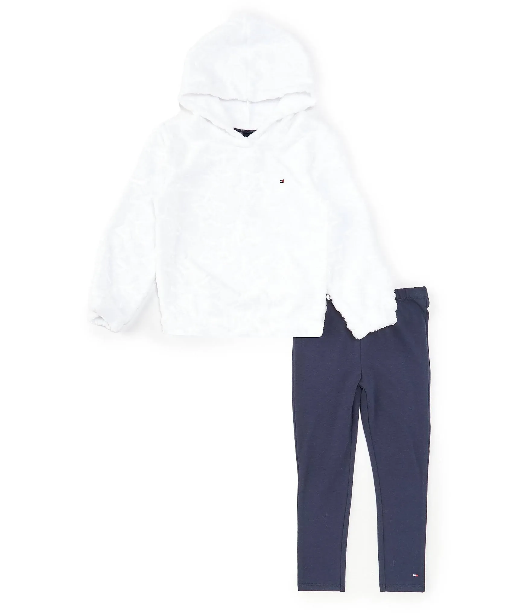 Tommy Hilfiger Girls 2 Piece Sherpa Legging Set