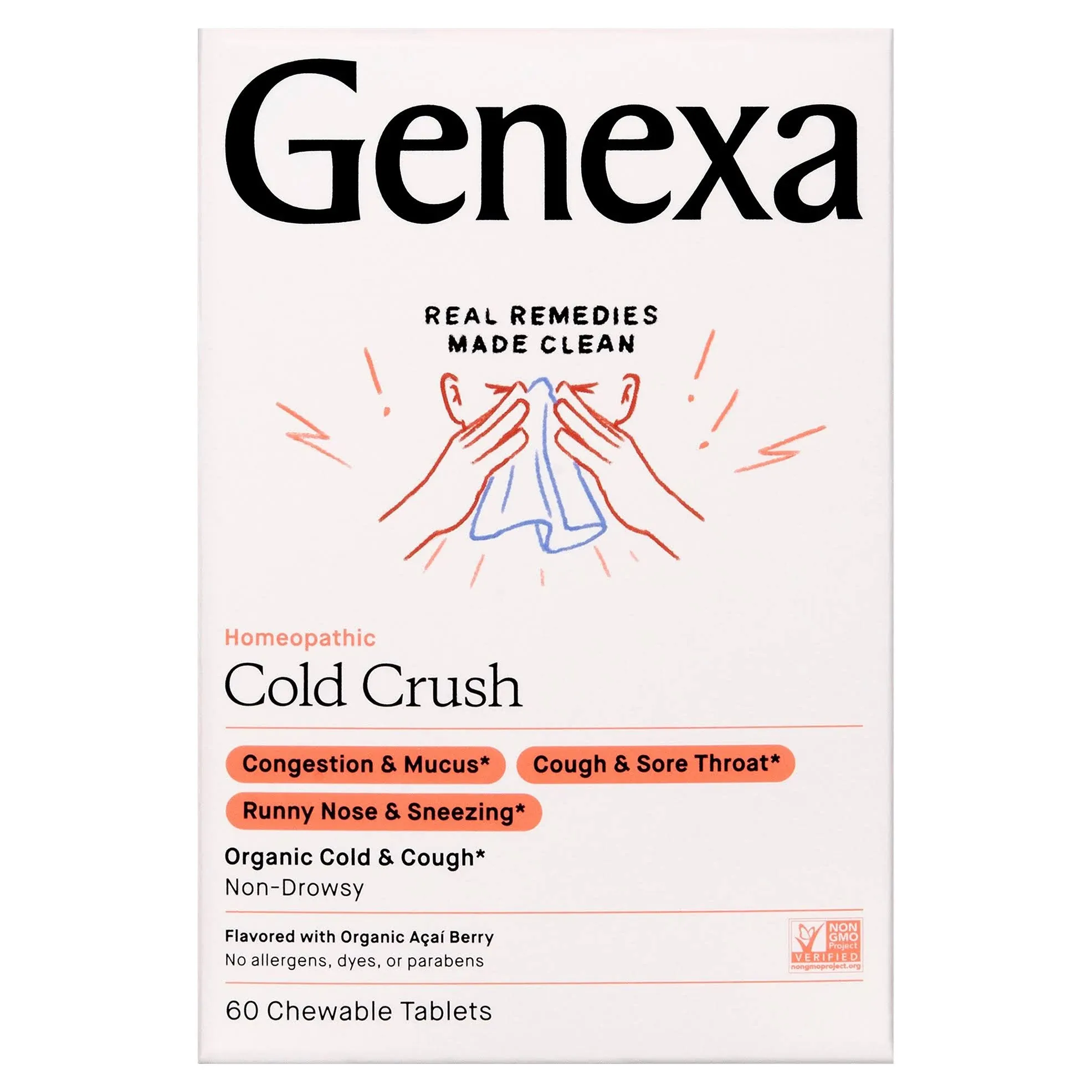 Genexa Cold Crush Tablets