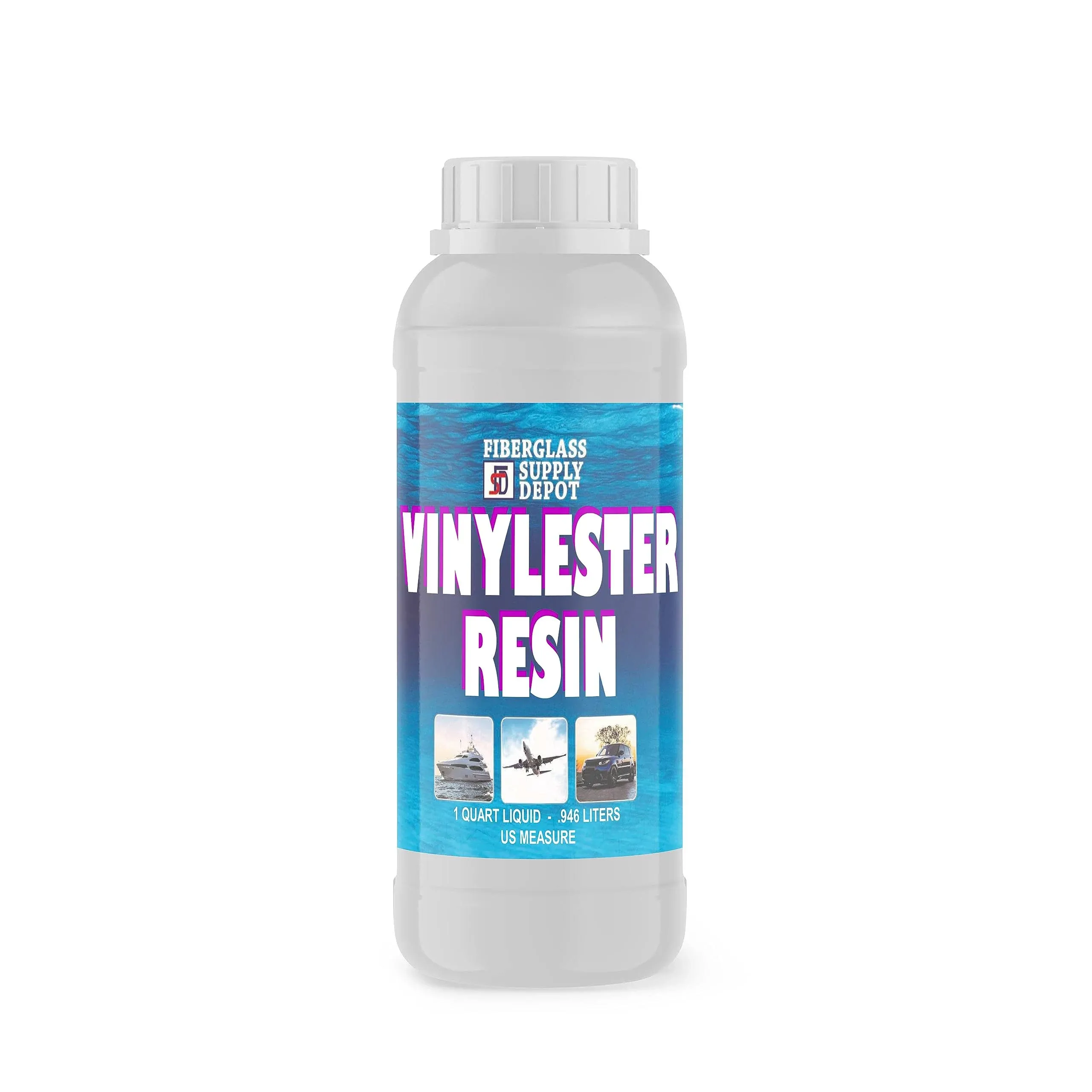 Fiberglass Supply Depot Inc. Vinylester Resin Quart with 30cc Hardener (MEKP)Fiberglass Supply Depot Inc. Vinylester Resin Quart with…