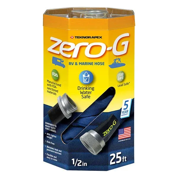 Apex Zero-G RV & Marine Hose, Size: 25'