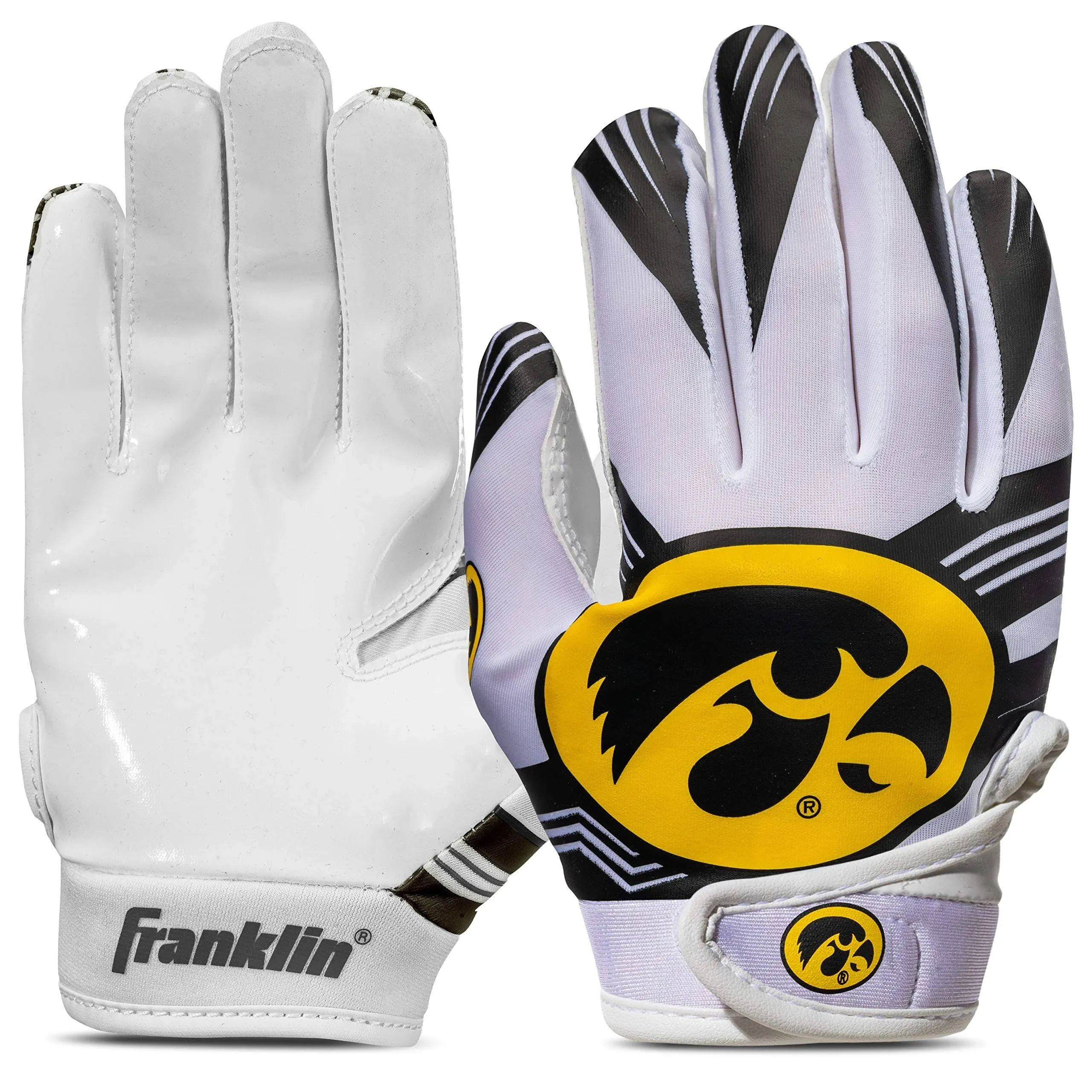 Iowa Hawkeyes Kids NCAA Receiver Gloves (Youth XS/S)