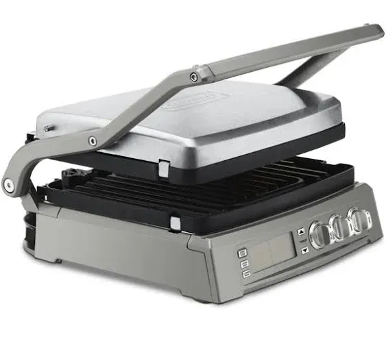 Cuisinart 14-in L x 16-in W 1800-Watt Stainless Steel Electric Griddle | GR-300WSP1