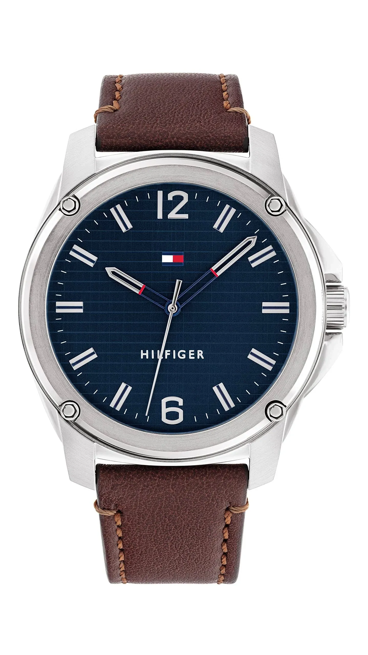 Tommy Hilfiger Men's Jason Leather Watch