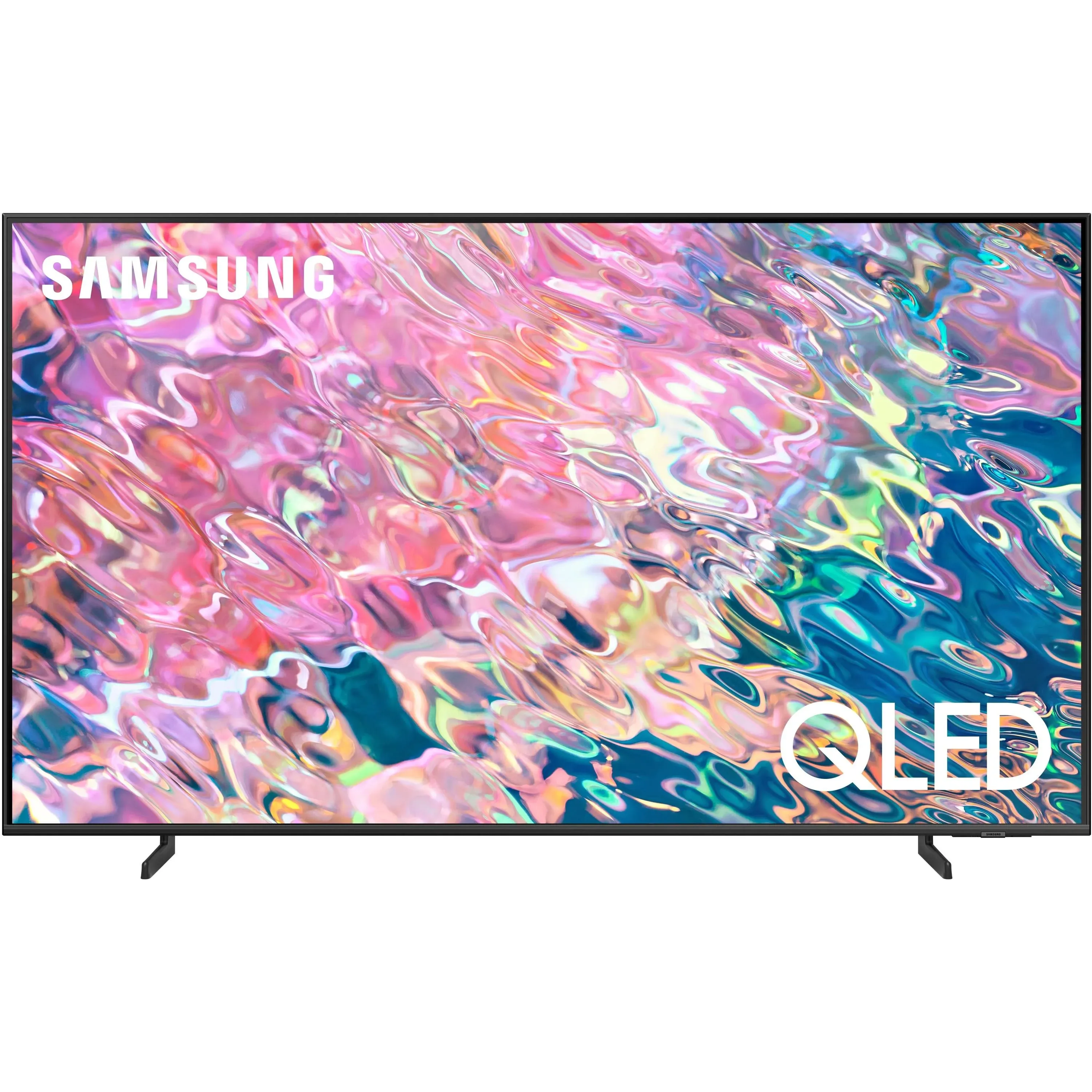 SAMSUNG 65-Inch Class QLED Q60B Series - 4K UHD Dual LED Quantum HDR Smart TV with Alexa Built-in (QN65Q60BAFXZA, 2022 Model), Titan Black