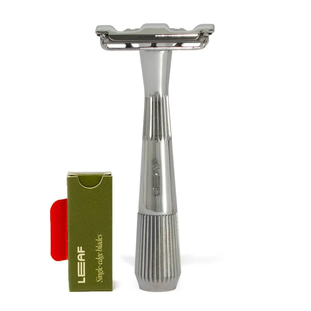 Leaf Twig Razor | Chrome