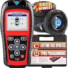 Autel MaxiTPMS TS501 TPMS Programming Tool, 2023 Upgraded of TS408/ TS401, Activate/Relearn All Known TPMS Sensors, Program MX-Sensors (315/433MHz), TPMS Reset/Diagnosis, Read/Clear TPMS DTCs