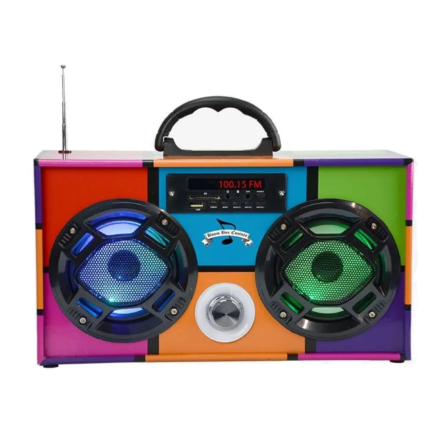 Retro Bluetooth Boombox