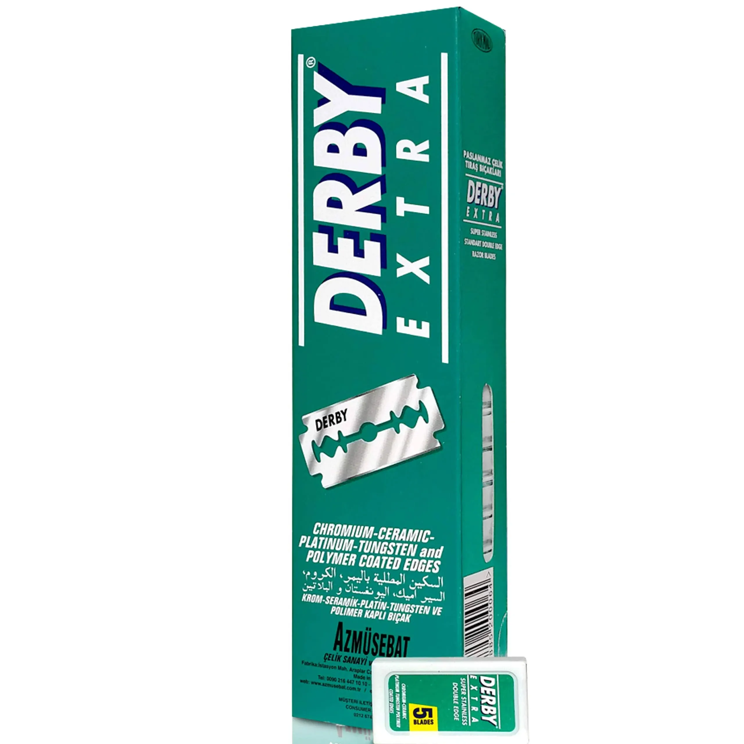 Derby Extra Double Edged Razor Blades (100 Blades)