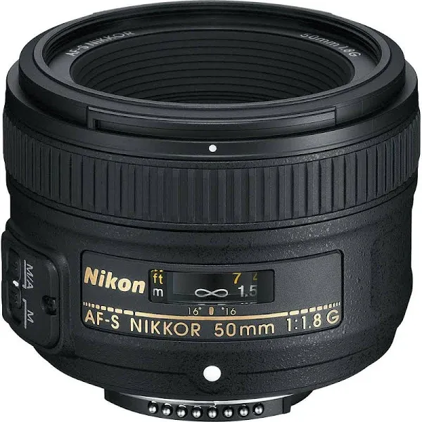 Nikon AF Nikkor 50mm f/1.8D Lens