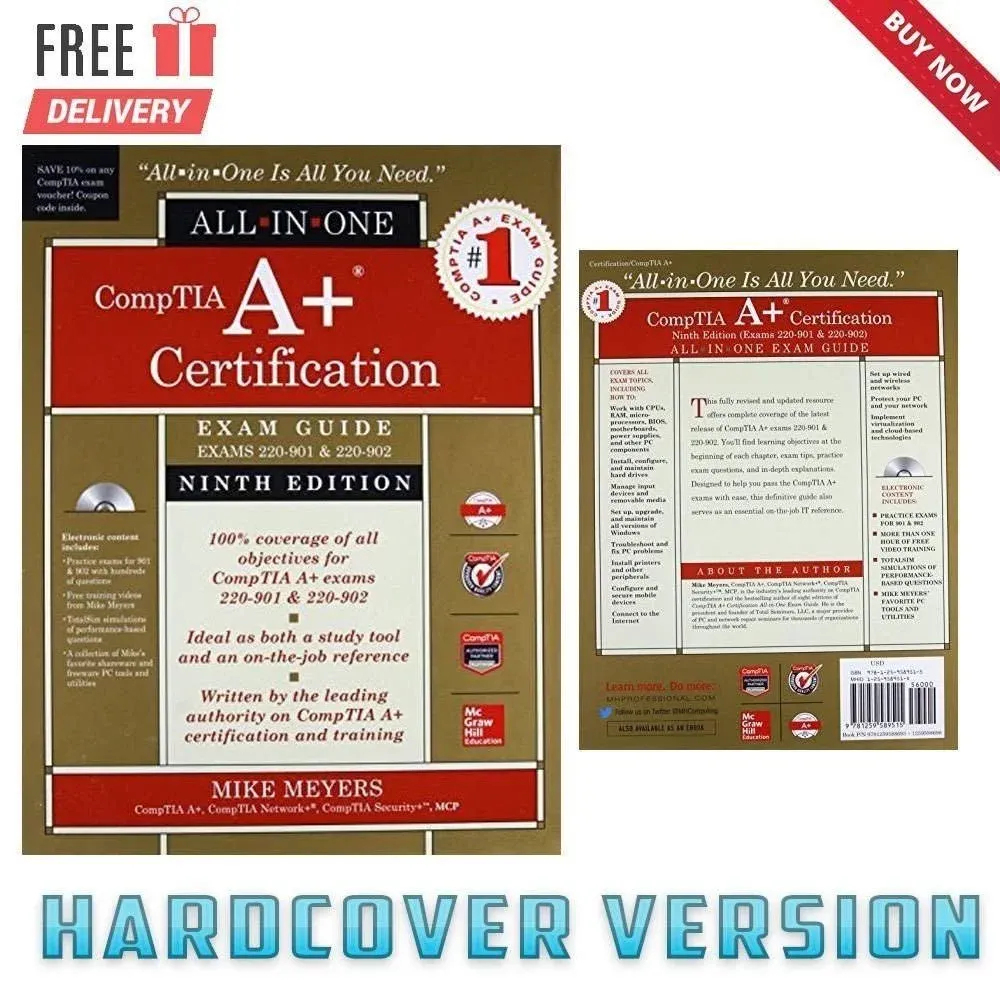 CompTIA A+ Certification All-In-One Exam Guide, Ninth Edition (Exams 220-901 & 220-902)