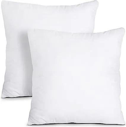 Utopia Bedding Throw Bed and Couch Pillows Insert 20 x 20 Inches for Home Bedroom Pack of 2