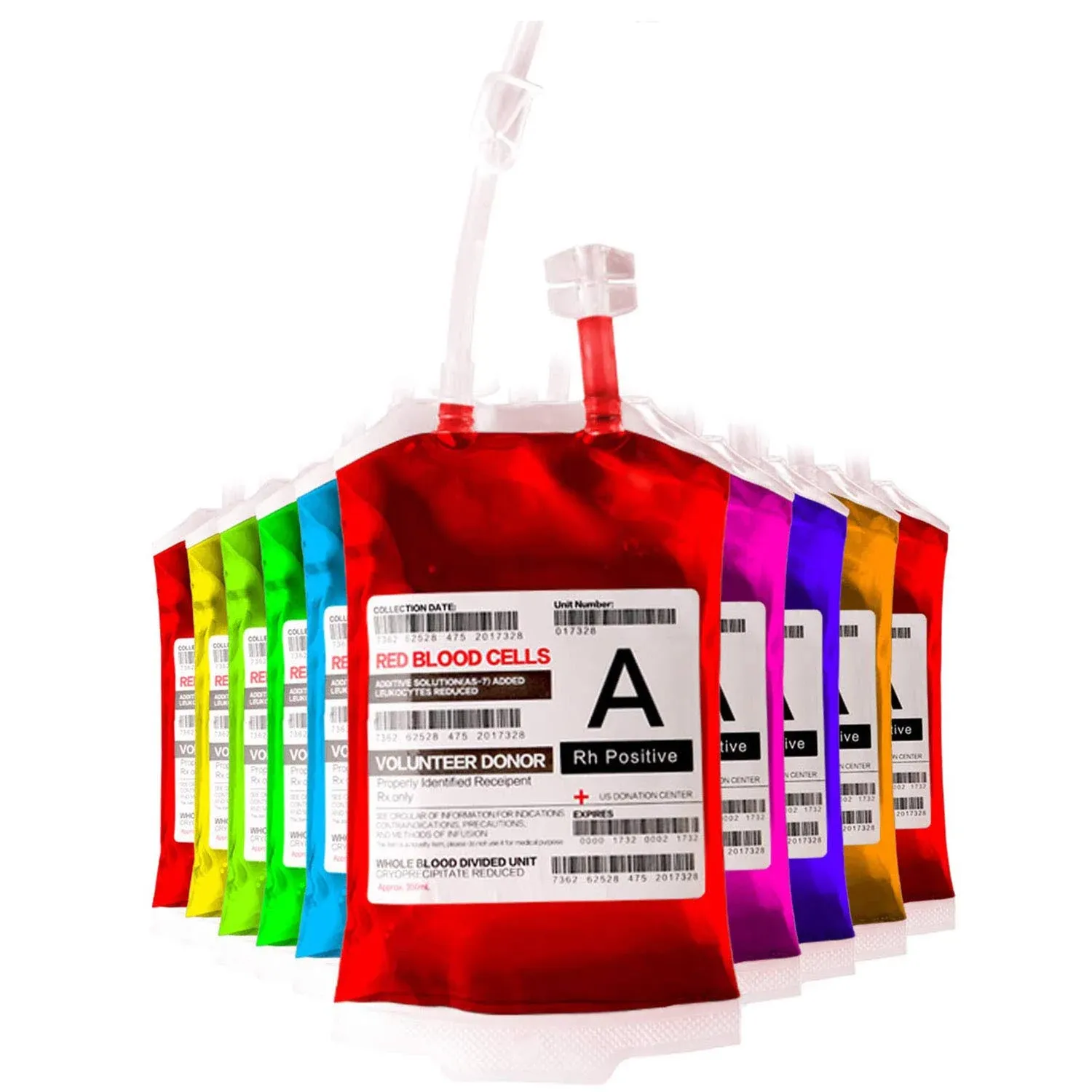 Meowtastic Blood Bag for Drinks (Set of 10)