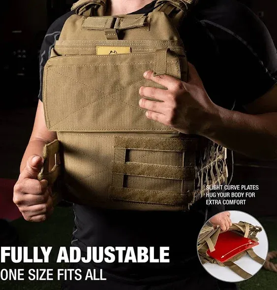 Adjustable Tactical Weighted Vest - Tactical Vest