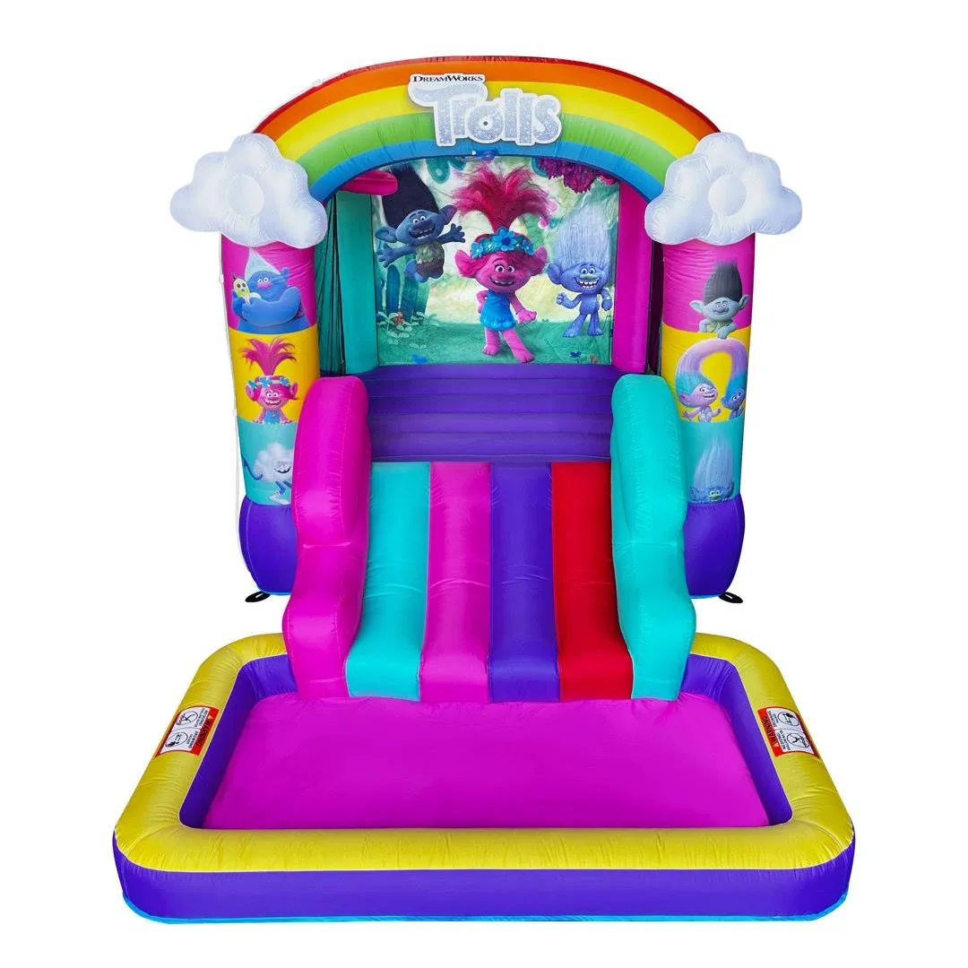 Trolls Bounce House Water Slide with Pool