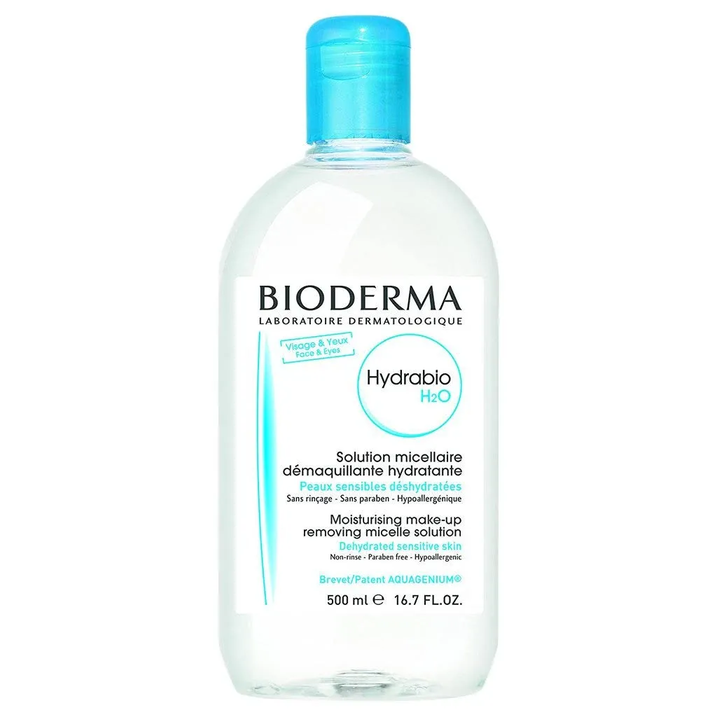 Bioderma Women's Hydrabio H2O Micelle Solution Cleanser - 16.7 fl oz bottle